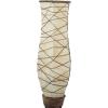 image:imageDeco 79 Bamboo Wood Room Floor Lamp Standing Tall Lamp Tall Lamp 10 x 10 x 59 Brown