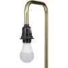 image:imageDeco 79 Metal Desk Lamp with Open Wire Frame and Marble Base 9 x 13 x 20 Gold20 H