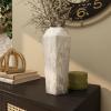 image:imageDeco 79 Ceramic Decorative Vase Faux Marble Centerpiece Vase Flower Vase for Home Decoration 6 x 7 x 14 WhiteBlack