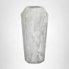 image:imageDeco 79 Ceramic Decorative Vase Faux Marble Centerpiece Vase Flower Vase for Home Decoration 6 x 7 x 14 WhiteBlack