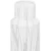 image:imageDeco 79 Ceramic Decorative Vase Faux Marble Centerpiece Vase Flower Vase for Home Decoration 6 x 7 x 14 WhiteWhite