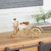 image:imageDeco 79 Metal Bike Decorative Sculpture Home Decor Statue Accent Figurine 14 x 5 x 8 Gold