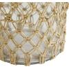 image:imageDeco 79 Glass Decorative Candle Lantern with Rope Handle 7 x 8 x 12 Clear