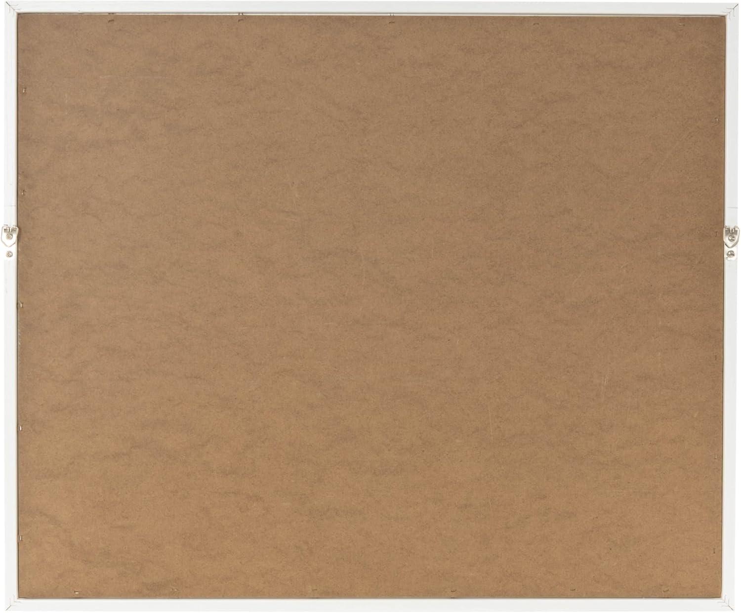 image:imageDeco 79 Canvas Abstract Decorative Framed Wall Art Wavy Canvas Wall Art with White Frame Art 20 x 1 x 24 Multi Colored