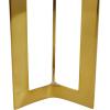 image:imageCosmoLiving by Cosmopolitan Aluminum Geometric Pillar Candle Holder Set of 2 14 10H Gold