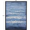 image:imageCosmoLiving by Cosmopolitan Canvas Landscape Framed Wall Art with Black Frame 30 x 1 x 39 Blue