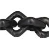 image:imageDeco 79 Aluminum Metal Chain Decorative Sculpture Home Decor Statue Accent Figurine 14 x 5 x 3 Black