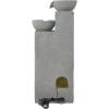 image:imageDeco 79 Fiberglass 4 Tier Fountain with LED Light 20 x 18 x 44 Light Gray