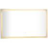 image:imageDeco 79 Glass Anti Fog Mirror with LED Light 47 x 2 x 30 Silver