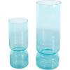 image:imageDeco 79 Glass Decorative Vase Bubble Centerpiece Vases Set of 2 Flower Vases for Home Decoration 13 11 H PurpleBlue