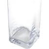 image:imageDeco 79 Glass Decorative Vase Centerpiece Vase Flower Vase for Home Decoration 4 x 4 x 16 Clear