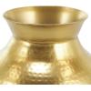 image:imageDeco 79 Metal Decorative Vase Hammered Spotted Centerpiece Vase Flower Vase for Home Decoration 9 x 9 x 12 Gold