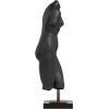 image:imageDeco 79 Polystone Woman Decorative Sculpture Home Decor Statue Accent Figurine 5 x 5 x 14 BlackBlack