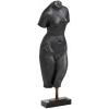 image:imageDeco 79 Polystone Woman Decorative Sculpture Home Decor Statue Accent Figurine 5 x 5 x 14 BlackBlack