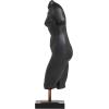 image:imageDeco 79 Polystone Woman Decorative Sculpture Home Decor Statue Accent Figurine 5 x 5 x 14 BlackBlack