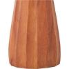 image:imageDeco 79 Wood Handmade Decorative Vase Tall Pleated Hourglass Floor Centerpiece Vase Vase for Home Decoration 8 x 8 x 36 Brown