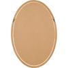 image:imageDeco 79 Wooden Room Wall Mirror Entryway Mirror with Beaded Inspired Frame Wall Mounted Mirror 25 x 2 x 37 Brown253L x 15W