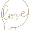 image:imageDeco 79 Wooden Sign Home Decorative Sign Hello Love Wish Wall Sculpture with Text Bubble Design Set of 3 Wall Art 9W 13H Gold