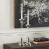 image:imageThe Novogratz Aluminum Candle Holder Set of 2 12 16H Silver