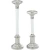 image:imageThe Novogratz Aluminum Candle Holder Set of 2 12 16H Silver