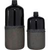 image:imageThe Novogratz Ceramic Vase Set of 2 19 15H BlackBlack