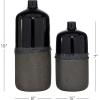 image:imageThe Novogratz Ceramic Vase Set of 2 19 15H BlackBlack