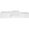 image:imageThe Novogratz Wood Decorative Box Intricate Carved Decorative Keepsake Boxes with Hinged Lid Set of 3 Storage Boxes 12 10 9W WhiteWhite