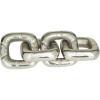 image:imageDeco 79 Aluminum Metal Chain Decorative Sculpture Home Decor Statue Accent Figurine 14 x 5 x 3 SilverBlack