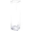 image:imageDeco 79 Glass Decorative Vase Centerpiece Vase Flower Vase for Home Decoration 4 x 4 x 16 Clear
