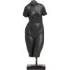 image:imageDeco 79 Polystone Woman Decorative Sculpture Home Decor Statue Accent Figurine 5 x 5 x 14 BlackBlack