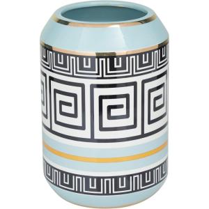 image:imageDeco 79 Modern Ceramic Pillar Vase Set of 2 14 11H Multi Colored8 x 8 x 11