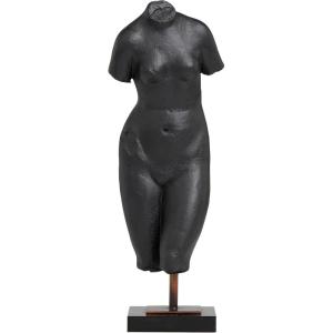 image:imageDeco 79 Polystone Woman Decorative Sculpture Home Decor Statue Accent Figurine 5 x 5 x 14 BlackBlack