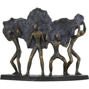 image:imageDeco 79 Resin Lizard Decorative Sculpture Beaded Home Decor Statues Set of 2 Accent Figurines 16W 13W GoldBronze