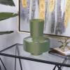 image:imageDeco 79 Glass Geometric Vase 11 x 10 x 12 GreenSMALL SIZE