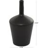 image:imageDeco 79 Glass Vase 12 x 12 x 22 Black
