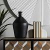 image:imageDeco 79 Glass Vase 9 x 9 x 15 BlackBlack