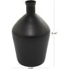 image:imageDeco 79 Glass Vase 9 x 9 x 15 BlackBlack
