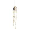 image:imageDeco 79 Metal Butterfly Indoor Outdoor Birdhouse Windchime with Glass Beads and Bells 5 x 5 x 32 BronzeGold