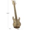 image:imageDeco 79 Metal Guitar Sculpture Standing with Round Base 9 x 7 x 29 Copper