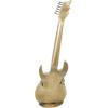 image:imageDeco 79 Metal Guitar Sculpture Standing with Round Base 9 x 7 x 29 Copper