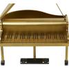 image:imageDeco 79 Metal Instrument Decorative Sculpture Piano Home Decor Statue Accent Figurine 16 x 13 x 22 Gold