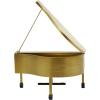 image:imageDeco 79 Metal Instrument Decorative Sculpture Piano Home Decor Statue Accent Figurine 16 x 13 x 22 Gold