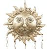 image:imageDeco 79 Metal Sun and Star Indoor Outdoor Windchime with Glass Beads and Cone Bells 14 x 1 x 35 GoldGold