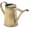 image:imageDeco 79 Metal Watering Can Indoor Outdoor Planter Beehive Shaped Watering Can Small Planter Pot with Large Loop Handle Planter 14 x 8 x 12 CreamBrass