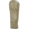 image:imageDeco 79 Resin Face Decorative Sculpture Tall Distressed Totem Home Decor Statue Accent Figurine 12 x 10 x 37 Gray