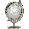 image:imageDeco 79 Stainless Steel Metal Disco Ball Style Globe 8 x 7 x 10 SilverSilver