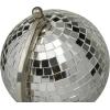 image:imageDeco 79 Stainless Steel Metal Disco Ball Style Globe 8 x 7 x 10 SilverSilver