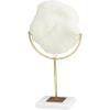 image:imageDeco 79 Polystone Coral Handmade Decorative Sculpture Home Decor Statue with Marble Base Accent Figurine 6 x 3 x 11 Cream8 x 4 x 15