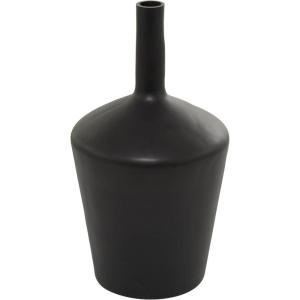 image:imageDeco 79 Glass Vase 12 x 12 x 22 Black