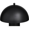 image:imageDeco 79 Metal Room Accent Lamp Table Lamp with Dome Shade Lamp 14 x 14 x 22 BlackBlack